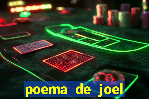 poema de joel rufino dos santos
